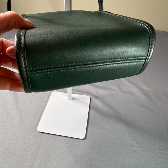 Coach Scooter Bag 9893 bottle green leather vintage - Picture 7 of 12